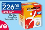 Vita Thion Energy Tonic Sachets-60 x 5g Per Pack