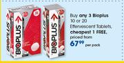 Bioplus 10 Or 20 Effervescent Tablets-Per Pack