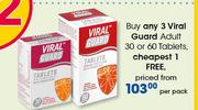  Viral Guard Adult 30 Or 60 Tablets-Per Pack