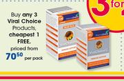 Viral Choice Products-Per Pack