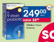 Clicks 9 Strain Probiotic-Each