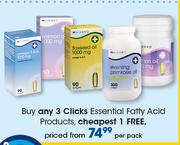 Clicks Essentiai Fatty Acid Products-Per Pack