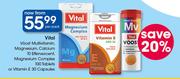  Vital Voost Multivitamin, Magnesium, Calcium Effervescent 10's-Per Pack
