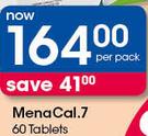 MenaCal.7 Tablets-60's Per Pack