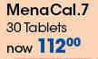 MenaCal.7 Tablets-30's Per Pack