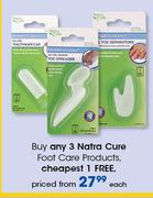 Natra Cure Foot Care Products-Each