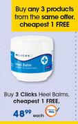 Clicks Heel balms-Each