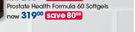 GNC Prostate Health Formula 60 Softgels-Per Pack
