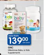 GNC Milstones Baby Or Kids Supplements-Per Pack