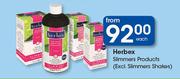 Herbex Slimmers Products (excl. Slimmers Shakes)-Each