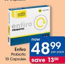 Entiro Probiotic 10 Capsules 