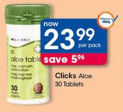 Clicks Aloe 30 Tablets-Per Pack