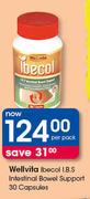 Wellvita Ibecol I.B.s Intestinal Bowel Support 30 Capsules-Per Pack