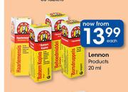 Lennon Products 20ml-Each