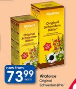 Vitaforce Original Schweden Bitter-Each