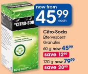 Citro-Soda Effervescent Granules-120g