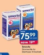 Smecta Diasmectile For Diarrhoea 10 Sachets-Per Pack