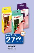 Lovers+ Condoms-Per Pack