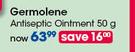 Germolene Antiseptic Ointment-50g Each