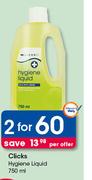 Clicks Hygiene Liquid-2 x 750ml  
