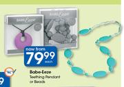 Babe-Eeze Teething Pendant Or Beads-Each