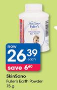Skinsano Fuller's Earth Powder-75g Each