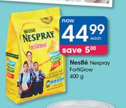 Nestle Nespray Fortiglow-400g Each