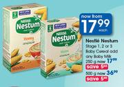 Nestle Nestum Stage 1, 2 Or 3 Baby Cereal (Add Any Baby Milk)-500g Each