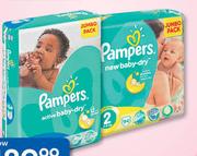 Pampers Active Baby Or New Baby Dry Jumbo Pack-Per Pack
