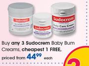 Sudocream Baby Bum Creams