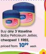 Vaseline Baby Petroleum Jellies-Each