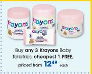 Krayons Baby Toiletries-Each