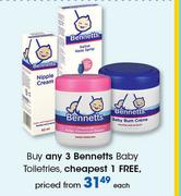 Bennetts Baby Toiletries-Each