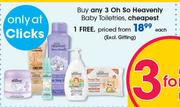 Oh So Heavenly Baby Toiletries-Each