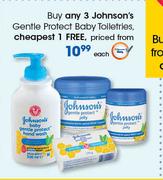 Johnsons Gentle Perfect Baby Toiletries-Each