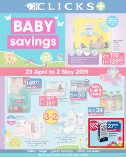 Clicks : Great Family Savings (23 Apr - 2 May 2019), page 34