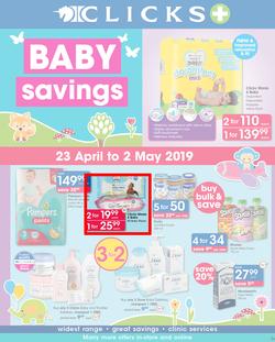 Clicks : Great Family Savings (23 Apr - 2 May 2019), page 34