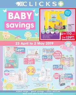Clicks : Great Family Savings (23 Apr - 2 May 2019), page 34