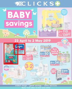 Clicks : Great Family Savings (23 Apr - 2 May 2019), page 34