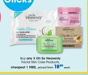 Oh So Heavenly Facial Skin Care Products