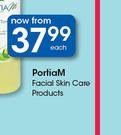 PortiaM Facial Skin Care Products.