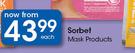Sorbet Mask Products-Each