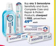 Sensodyne Sensitivity And Gum, Complete Care And Repair & Protect Products-Each
