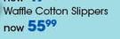 Clicks Waffle Cotton Slippers-Per Pair 