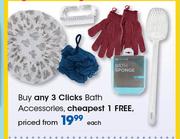 Clicks Bath Accessories-Each