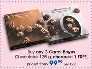 Carrol Boyes Chocolates-125g Per Box