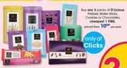 D'Licious Pretzels, Water Sticks, Cookies Or Chocolates-Per Pack
