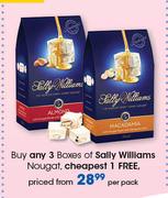 Sally Williams Nougat-Per Pack