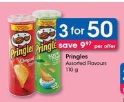 Pringles Assorted Flavours-3x110g Per Offer