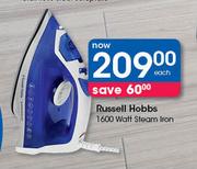 Russell Hobbs 1600Watt Steam Iron-Each
